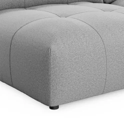 Ecksofa BONNIE rechts grau