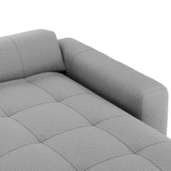 Ecksofa BONNIE rechts grau