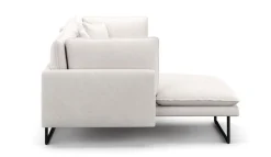 Ecksofa Bouclé MARISA links creme