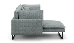 Ecksofa Bouclé MARISA links grau