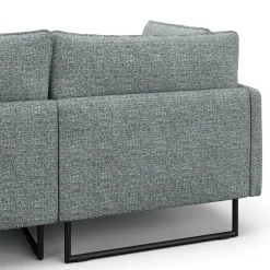 Ecksofa Bouclé MARISA links grau