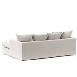 Ecksofa Cord ILONA creme