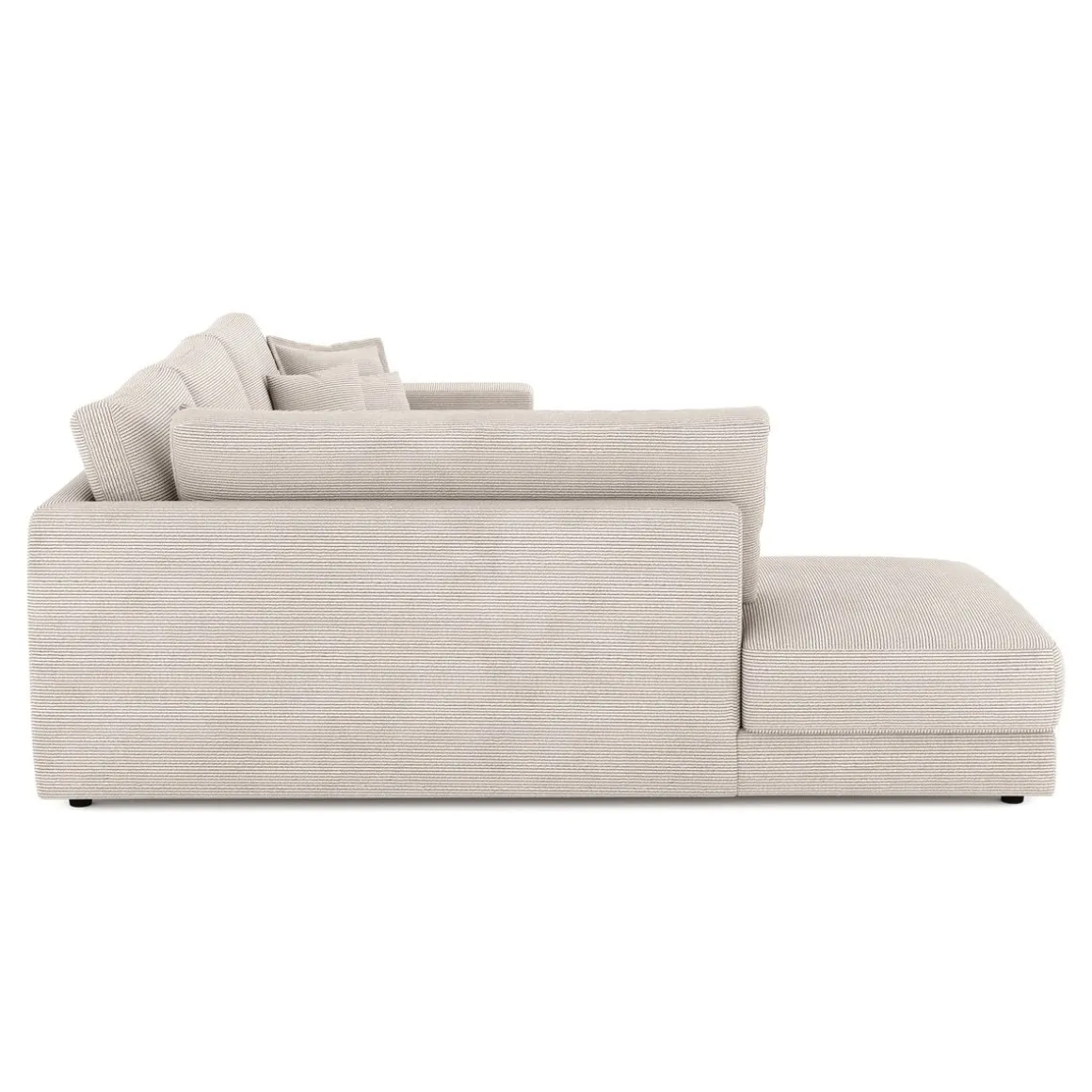 Ecksofa Cord TARJA links beige
