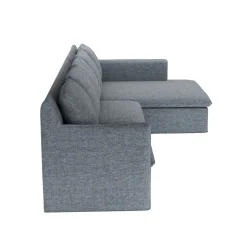Ecksofa DINA rechts anthrazit