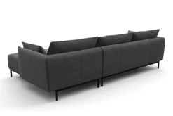 Ecksofa ELVIS rechts anthrazit