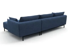 Ecksofa ELVIS rechts blau