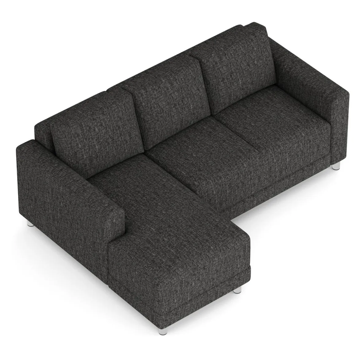 Ecksofa ERIN links anthrazit