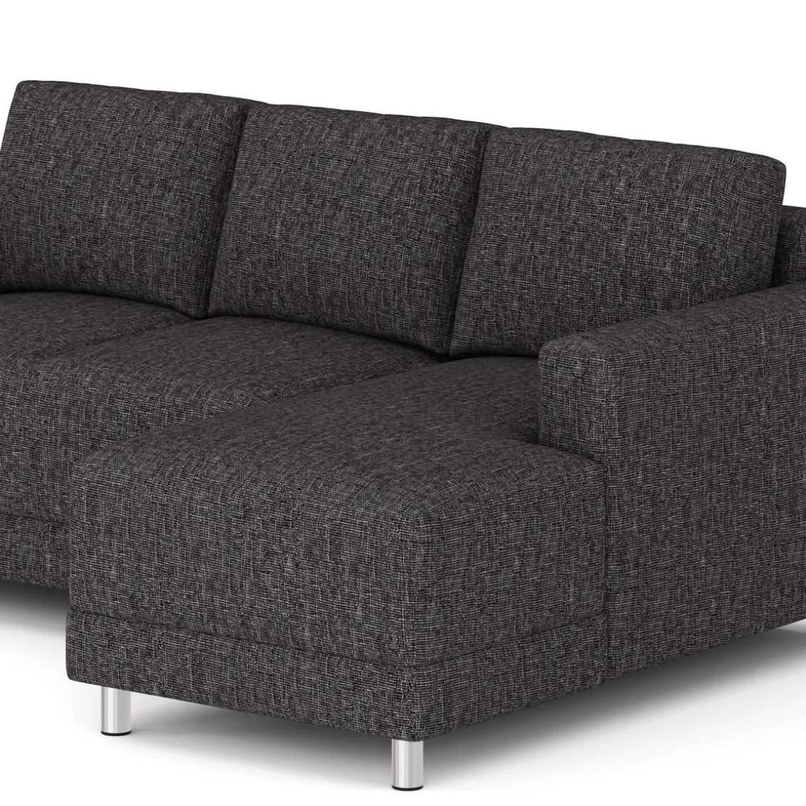 Ecksofa ERIN rechts anthrazit