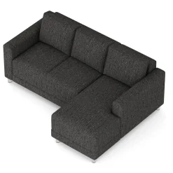 Ecksofa ERIN rechts anthrazit