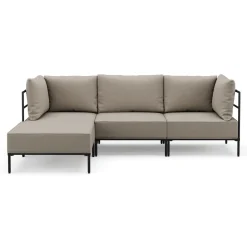 Ecksofa ETHAN 3-Sitzer beige