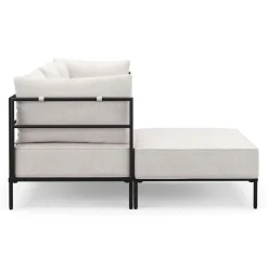 Ecksofa ETHAN 3-Sitzer creme