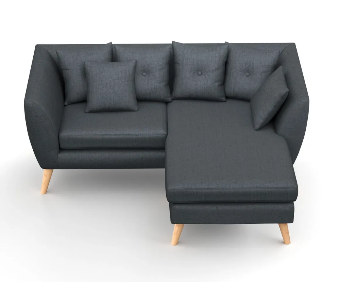 Ecksofa HAILY anthrazit