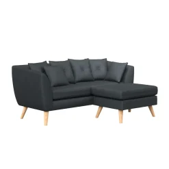 Ecksofa HAILY anthrazit