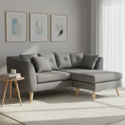 Ecksofa HAILY grau
