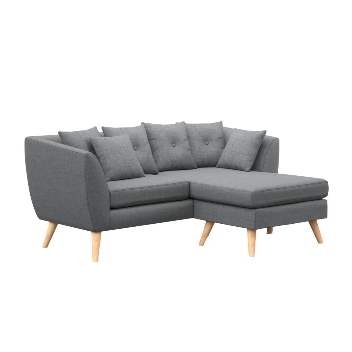 Ecksofa HAILY grau
