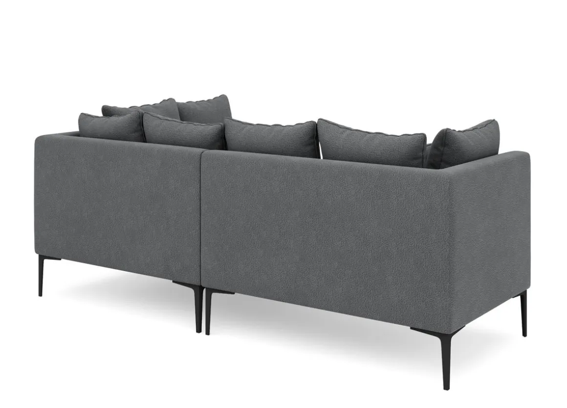 Ecksofa JOEY rechts anthrazit
