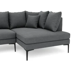 Ecksofa JOEY rechts anthrazit