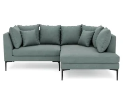 Ecksofa JOEY rechts dunkelgrün