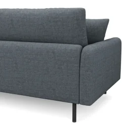 Ecksofa LEAH rechts anthrazit