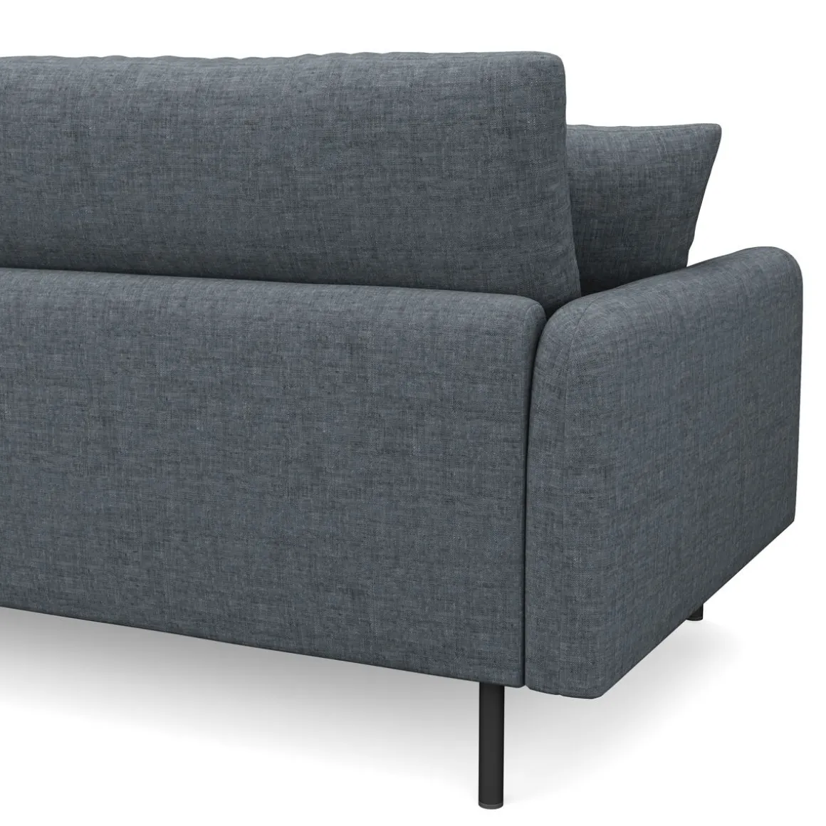 Ecksofa LEAH rechts anthrazit
