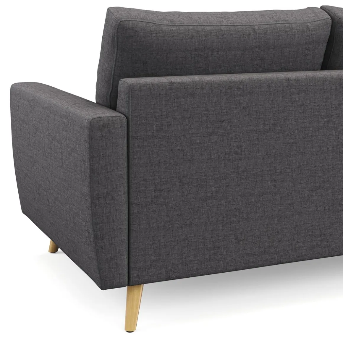 Ecksofa MANDY links anthrazit