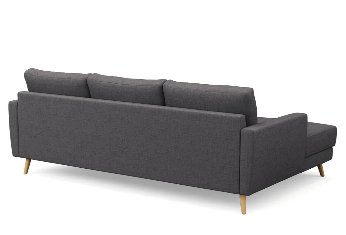 Ecksofa MANDY links anthrazit
