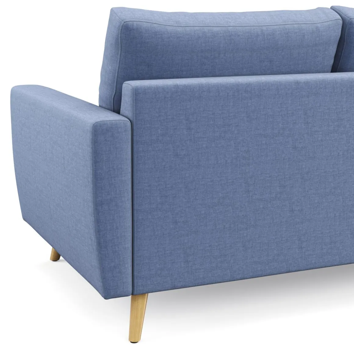 Ecksofa MANDY links blau