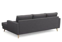 Ecksofa MANDY rechts anthrazit