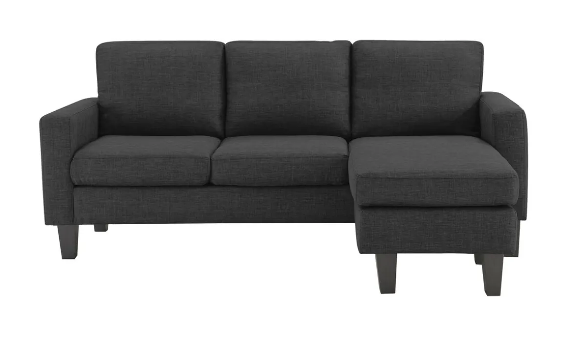 Ecksofa MILA anthrazit