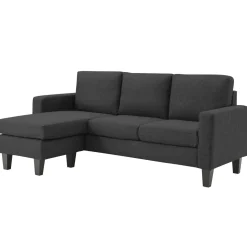 Ecksofa MILA anthrazit