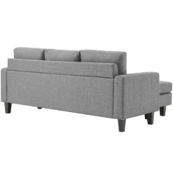 Ecksofa MILA grau