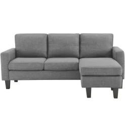 Ecksofa MILA grau