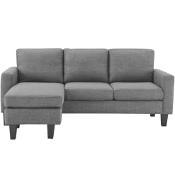 Ecksofa MILA grau
