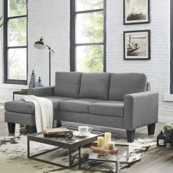 Ecksofa MILA grau