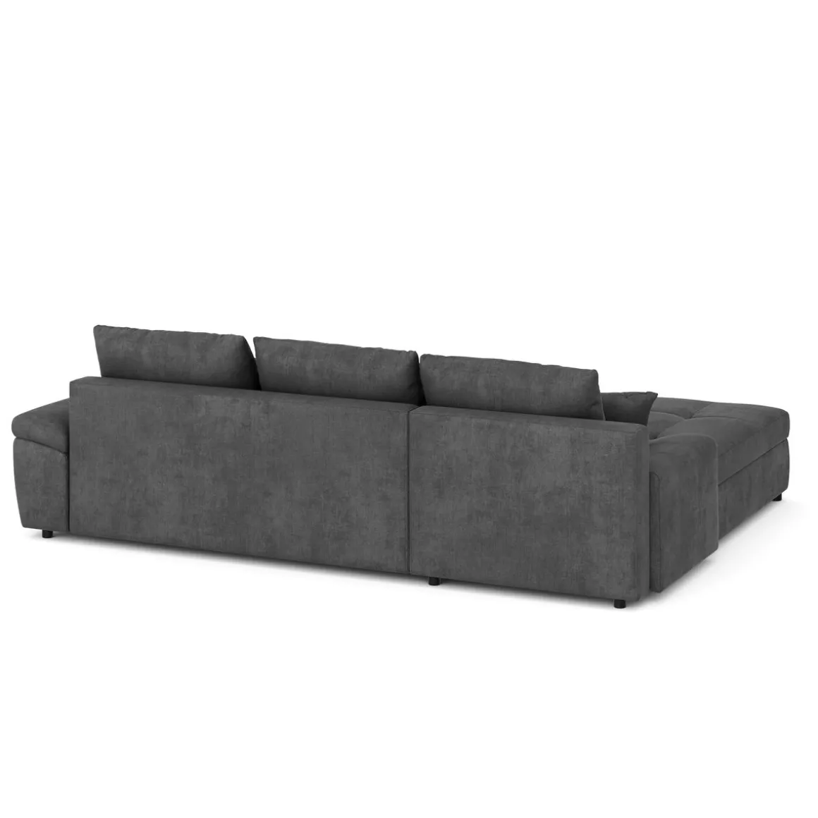 Ecksofa mit Schlaffunktion BRYNN links anthrazit