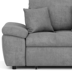 Ecksofa mit Schlaffunktion BRYNN rechts grau