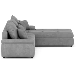 Ecksofa mit Schlaffunktion BRYNN rechts grau