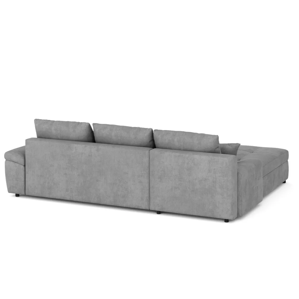 Ecksofa mit Schlaffunktion BRYNN links grau