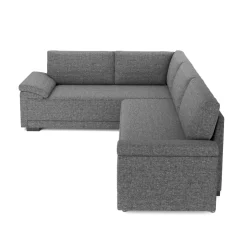 Ecksofa mit Schlaffunktion LYNN links anthrazit