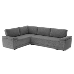 Ecksofa mit Schlaffunktion LYNN links anthrazit