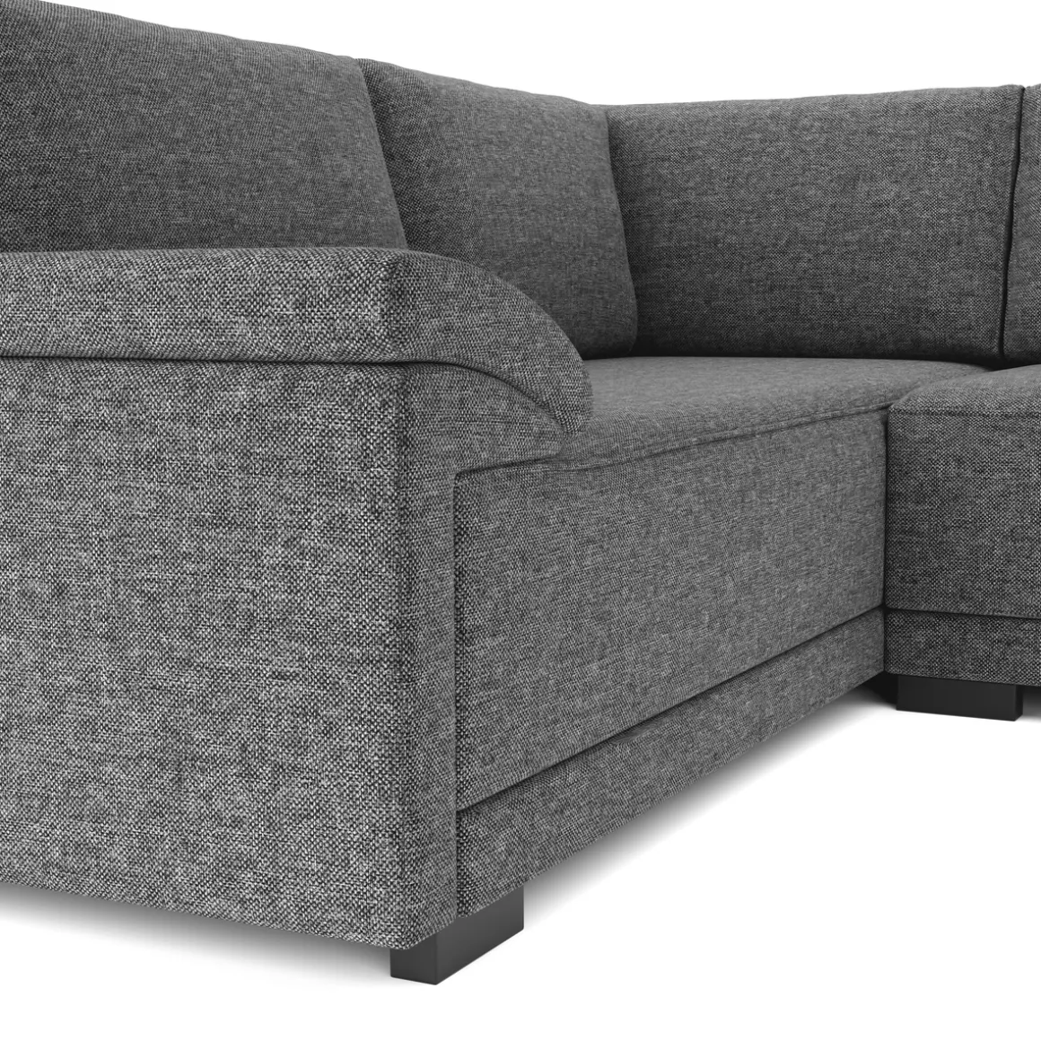 Ecksofa mit Schlaffunktion LYNN links anthrazit