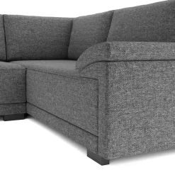 Ecksofa mit Schlaffunktion LYNN rechts anthrazit