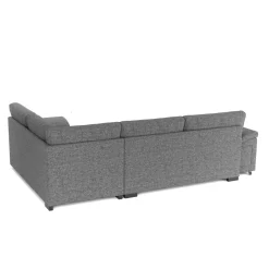 Ecksofa mit Schlaffunktion LYNN rechts anthrazit