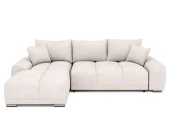 Ecksofa mit Schlaffunktion TRAVIS links beige