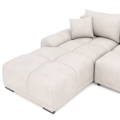Ecksofa mit Schlaffunktion TRAVIS links beige