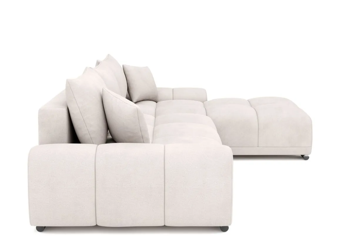 Ecksofa mit Schlaffunktion TRAVIS rechts beige