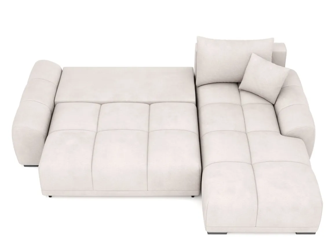 Ecksofa mit Schlaffunktion TRAVIS rechts beige