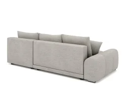 Ecksofa mit Schlaffunktion TRAVIS rechts grau