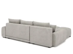 Ecksofa mit Schlaffunktion TRAVIS links grau