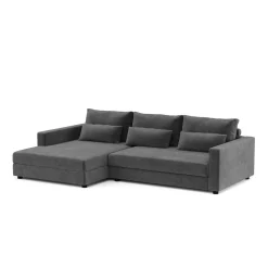 Ecksofa NAEL links anthrazit